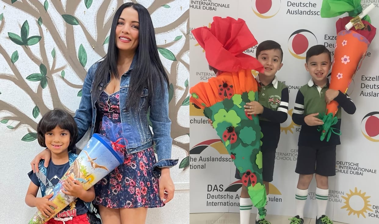 Celina Jaitly Share Emotional Post For Sons Begin New School Amid Divorce Battle With Peter Haag