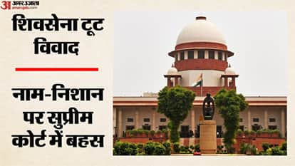 शिवसेना में टूट का विवाद