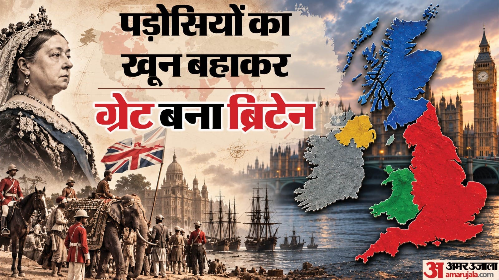 यूके के निर्माण का इतिहास।