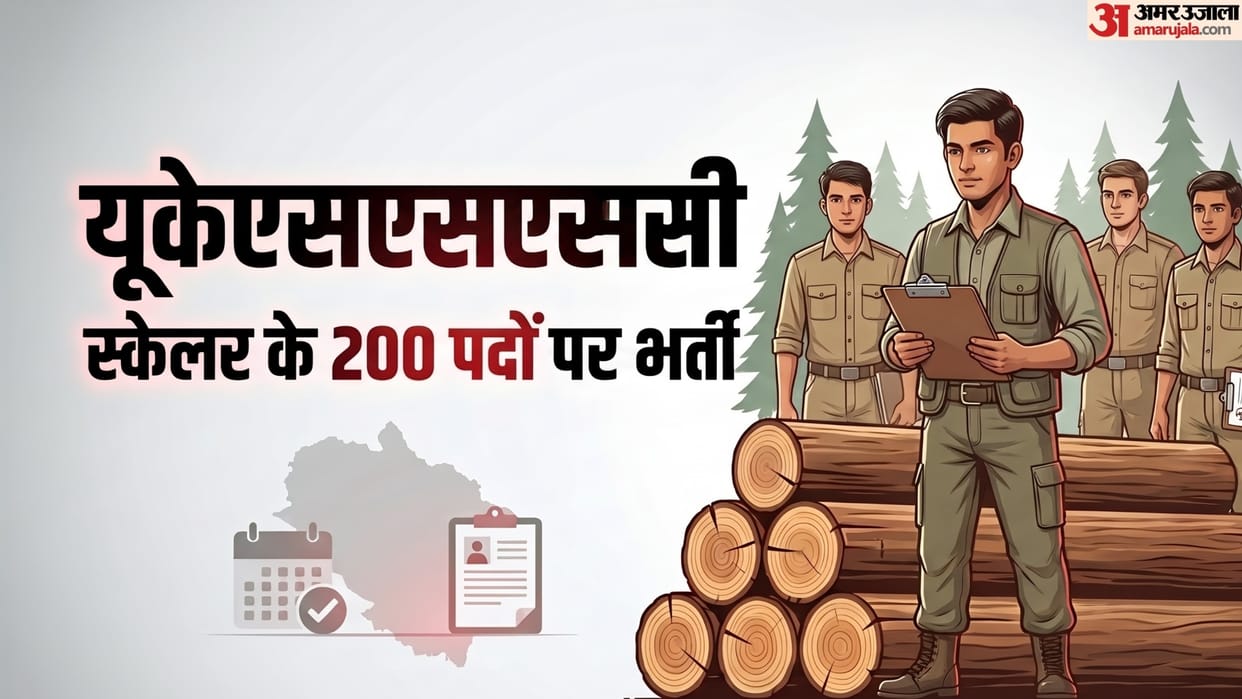 UKSSSC Scaler Recruitment 2026: 200 Vacancies, Apply Online from September 22
