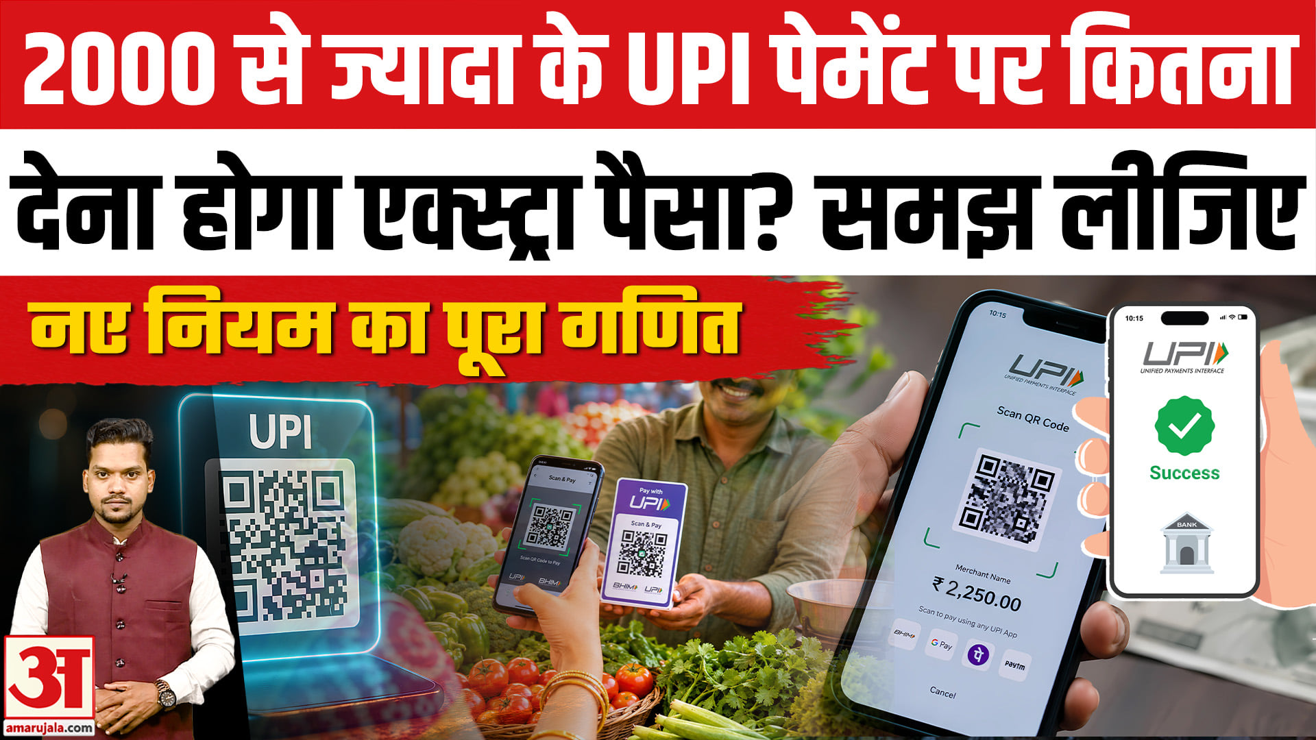 UPI Transaction New Rules 2026: ₹2,000 से ज्यादा की UPI Payment पर कितने कटेंगे पैसे?UPI MDR Charges