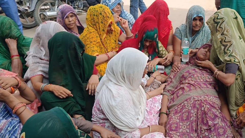 pregnant woman Anjali Death case Anjali kept pleading with Sub-Inspector but not allowed to speak her husband