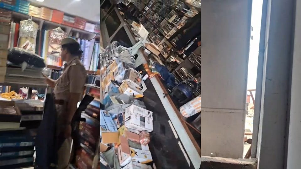 16 Lakh Theft Near Sikandra Police Station: Thieves Enter Cloth Showroom Through Roof