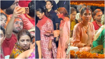 Ganesh Chaturthi Ambani family bids farewell to Bappa Radhika and Anant dance their heart out during visarjan