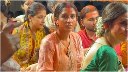 Ganesh Chaturthi Ambani family bids farewell to Bappa Radhika and Anant dance their heart out during visarjan