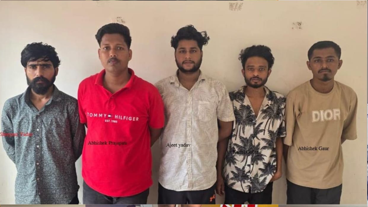 Five arms smugglers linked to the Lawrence Bishnoi gang arrested in Gorakhpur; 150 weapons sold.