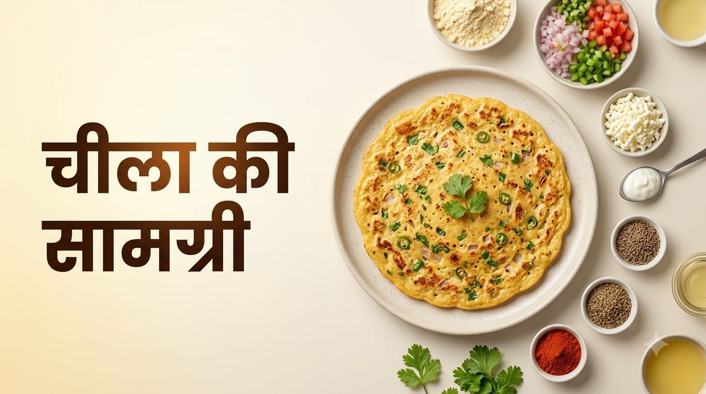 पौष्टिक चीला बनाने की विधि