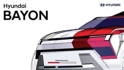 Hyundai Bayon India Debut: Design Sketches Reveal Bold Exterior and Tech-Loaded Cabin Ahead of Festive Launch