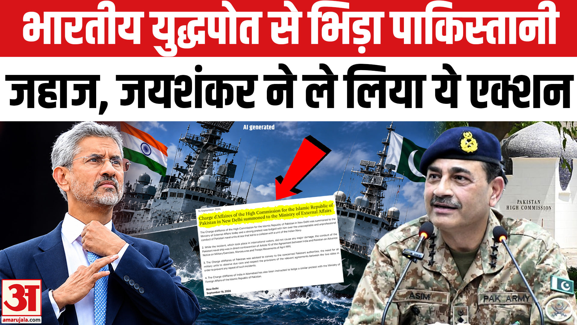 India-Pakistan Navy Ship Collision: भारतीय युद्धपोत से भिड़ा पाकिस्तानी जहाज, India ने लिया ये एक्शन!