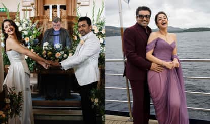 Jyotika Suriya Renew Wedding After 20 Years In Christian Ceremony