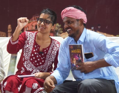 UP: Neha Bora reached Lucknow as the voice of Gen-G, said- thousands of Jantar Mantars are burning in the coun