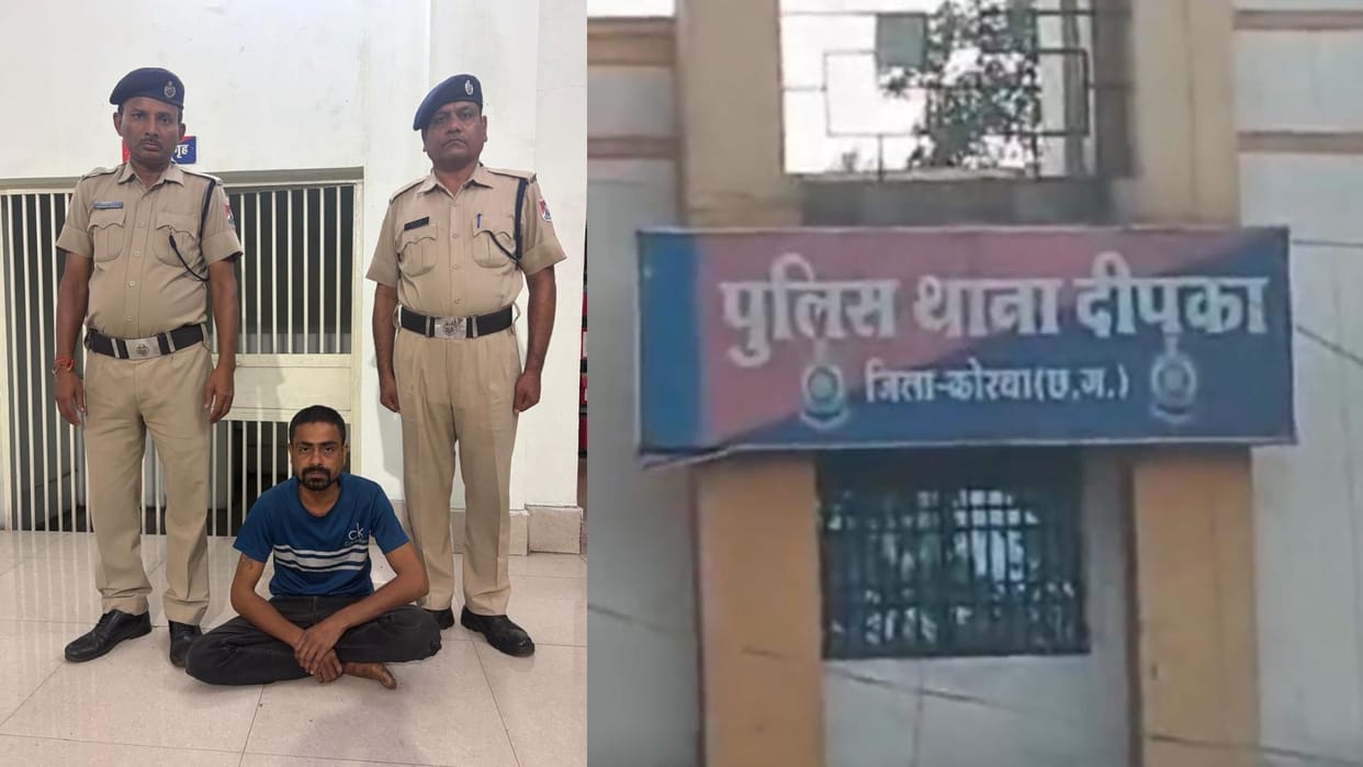 Chhattisgarh Stone pelting on moving goods train leaves loco pilot injured culprit arrested by RPF