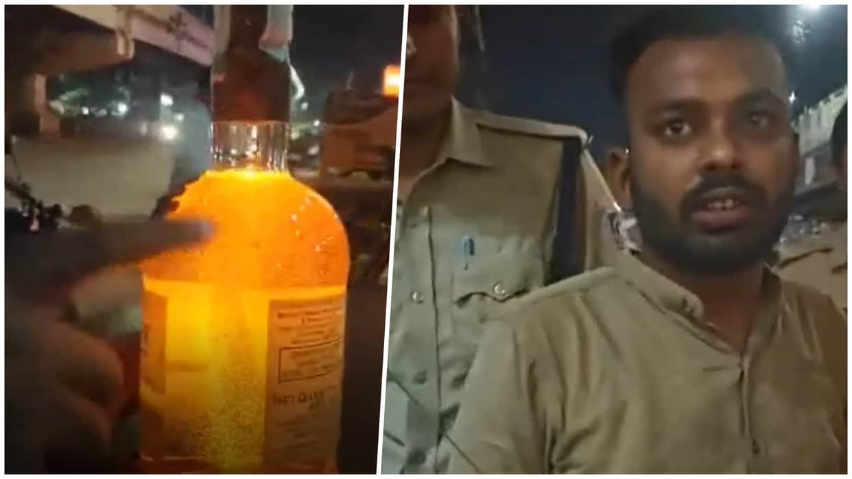 Satna: Suspected Liquor Filled in Branded Empty Bottles, Racket Busted in Decoy Operation; Two Arrested