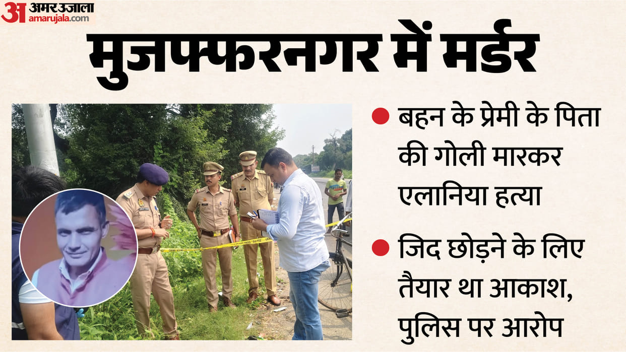 Honor Killing in Muzaffarnagar Father of Girl's Lover Shot Dead in Broad Daylight