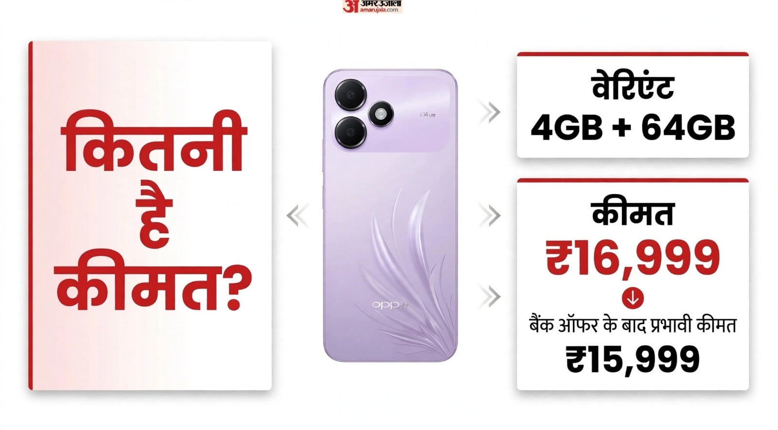ओप्पो के14 लाइट