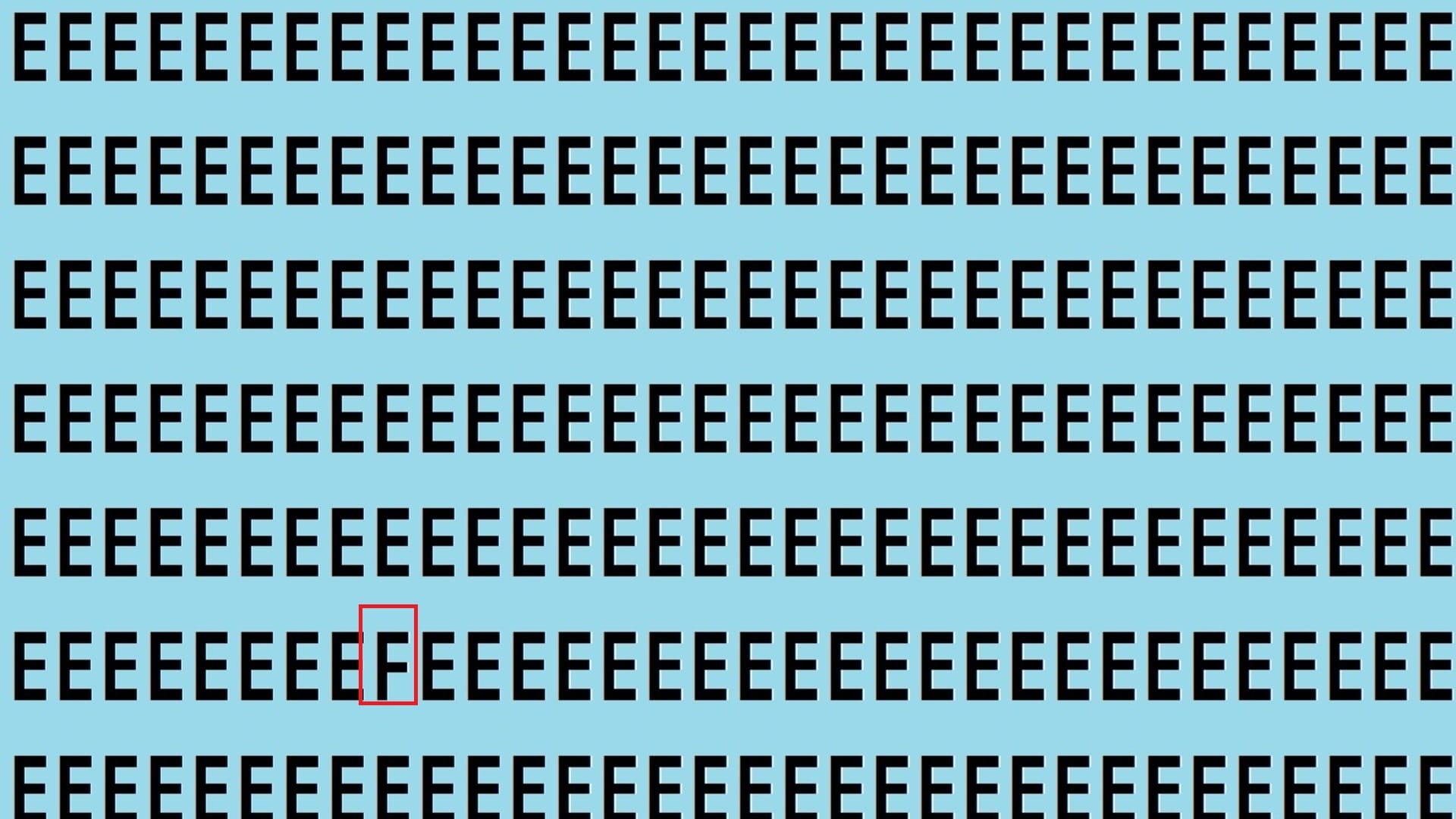 Optical Illusion Challenge F Is Hiding this photo Try To Find It Out in 15 seconds