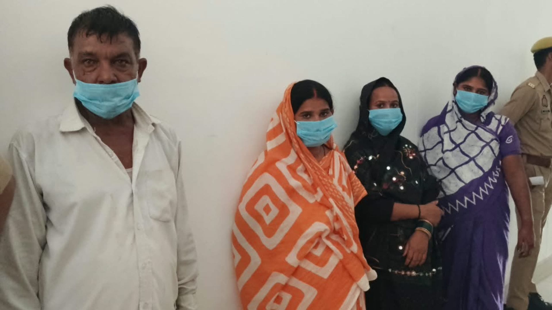 पुलिस के गिरफ्त में चार आरोपी