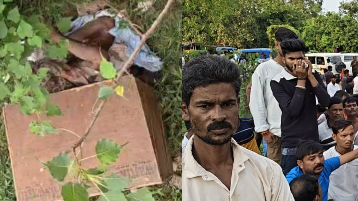 UP: Major incident in the capital; young man's body found in a wooden box by the highway, leaving onlookers sh