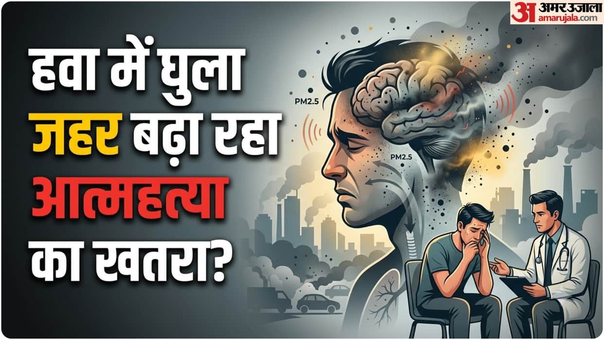 latest study says exposure to air pollutants increased suicidal thoughts and risk of death