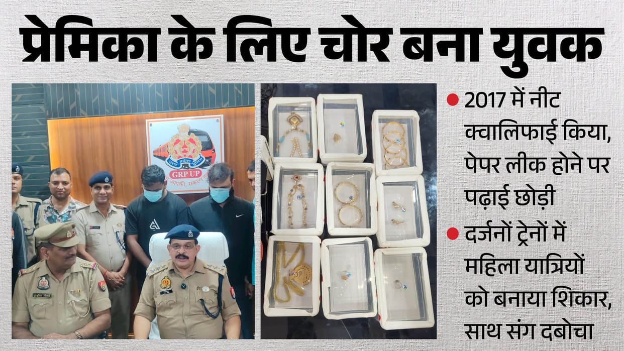 young man became a thief to get his girlfriend treated In Agra