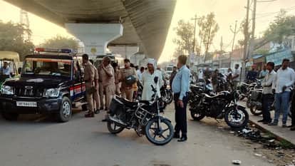SP leader murdered in Prayagraj Three bike-borne miscreants carried out crime