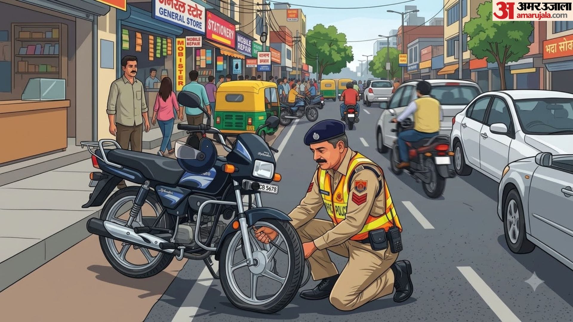 Can Traffic Police Deflate Your Vehicle Tyres Know Motor Vehicle Act Rules