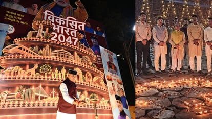 भोपाल में जला आशीर्वाद का दीया