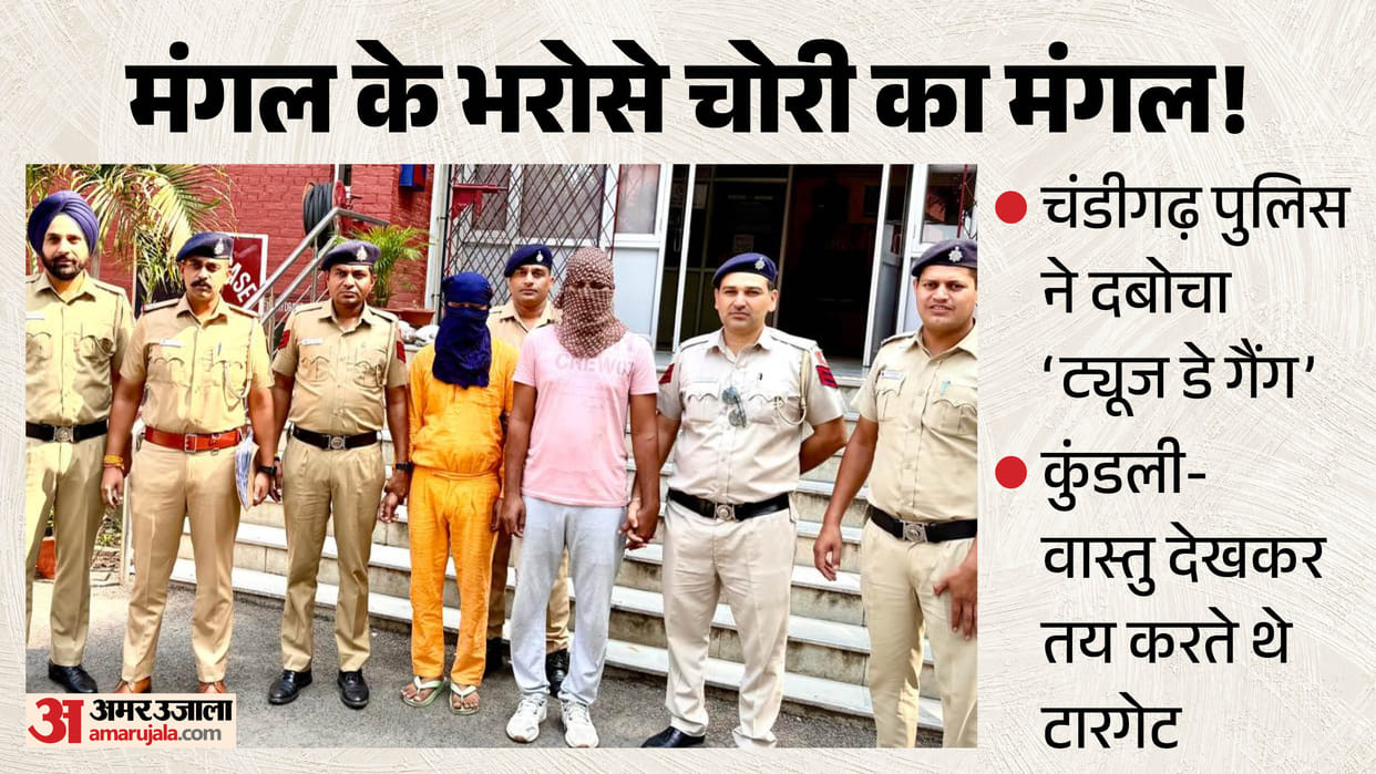 Chandigarh Police busted 'Tuesday Gang,' used to commit thefts on Tuesday nights