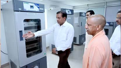 CM Yogi [visited] the charitable blood bank run by IMA Gorakhpur.