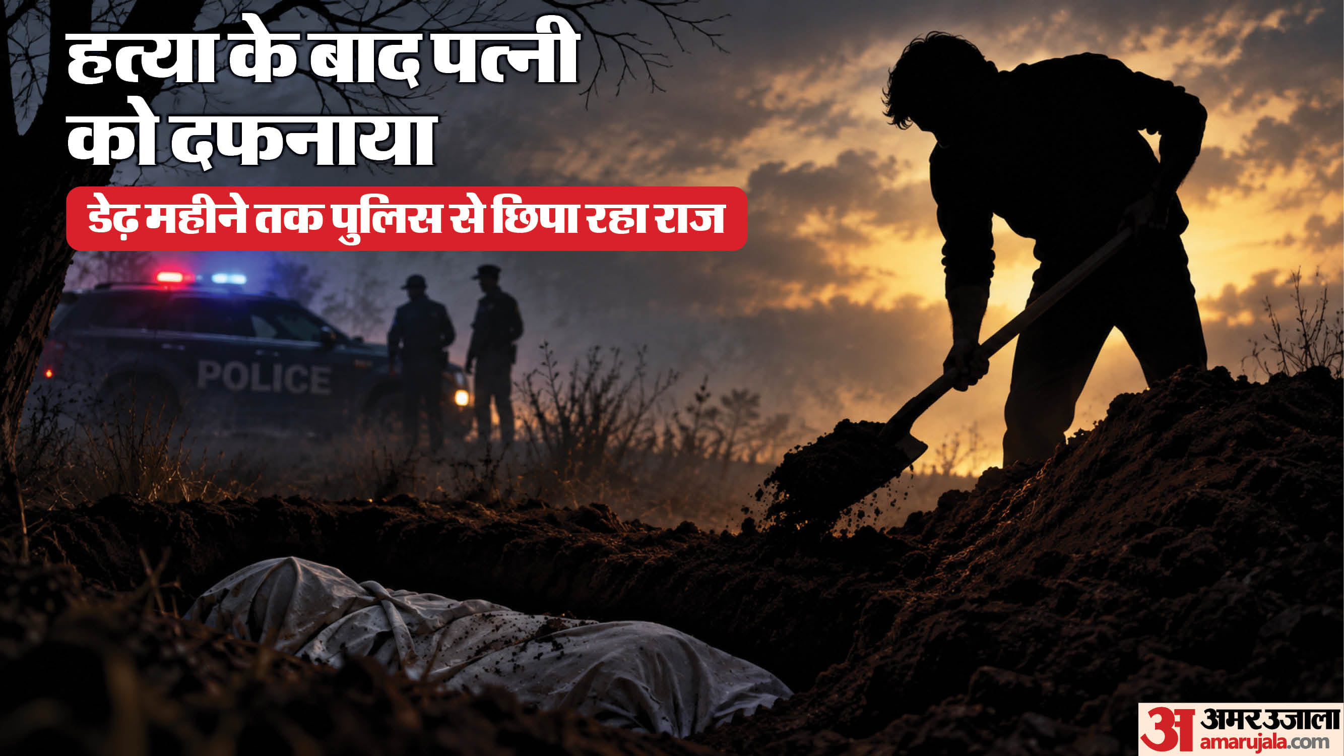 कब्र में छिपा था पत्नी की हत्या का राज