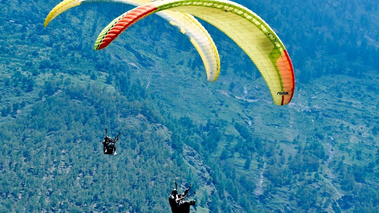 kullu manali adventure tourism rafting paragliding resumes after monsoon