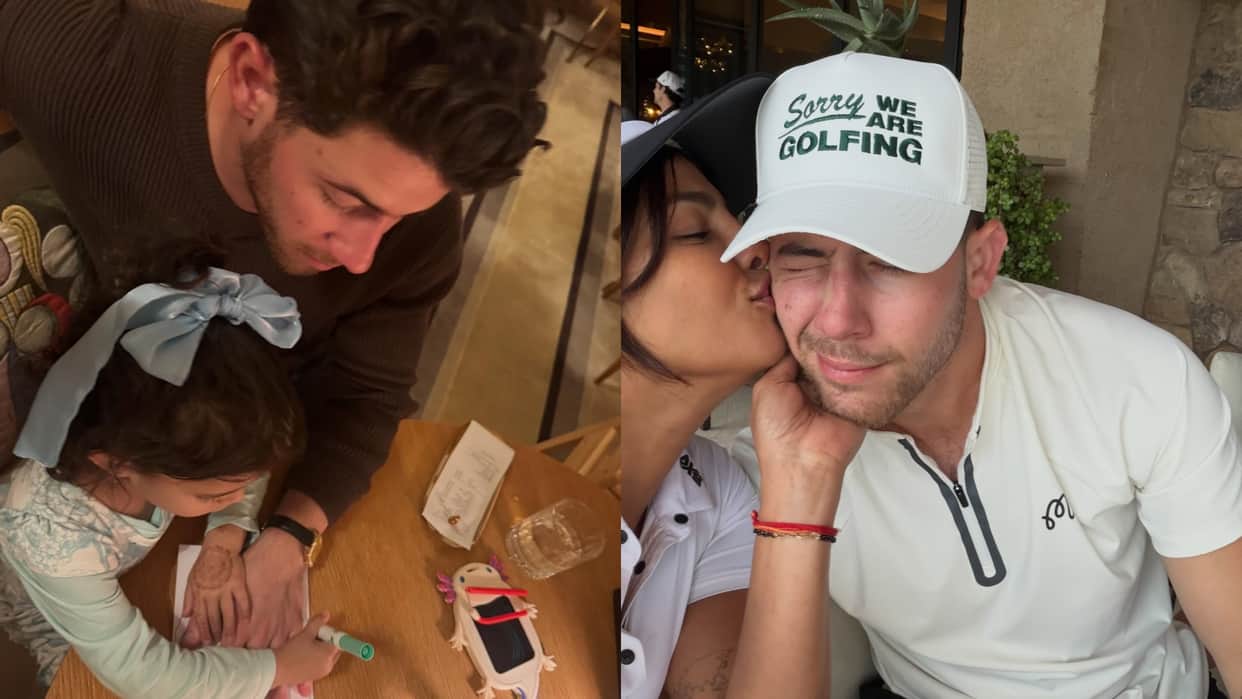 priyanka chopra shares husband Nick Jonas Birthday celebration glimpse