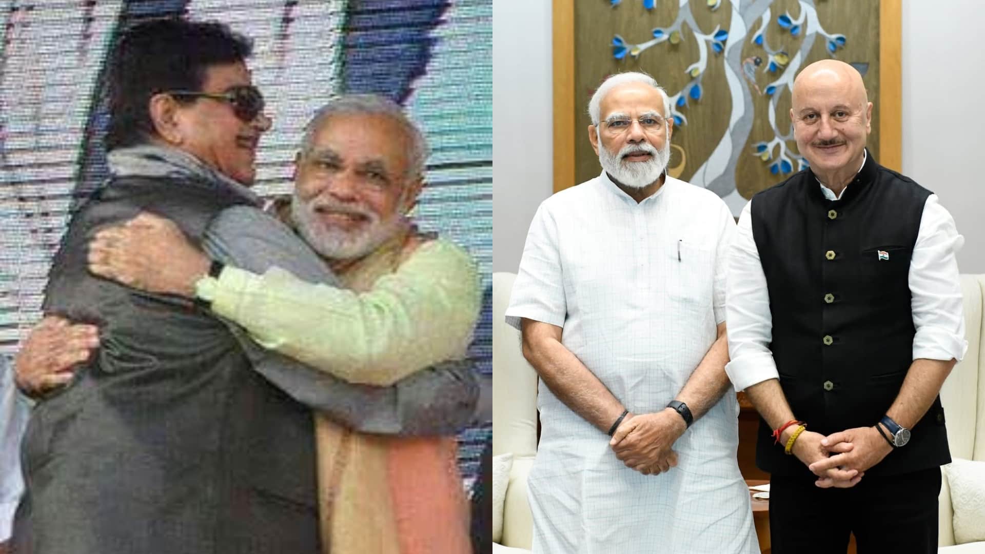 शत्रुघ्न सिन्हा-अनुपम खेर ने दी प्रधानमंत्री नरेंद्र मोदी को बधाई
