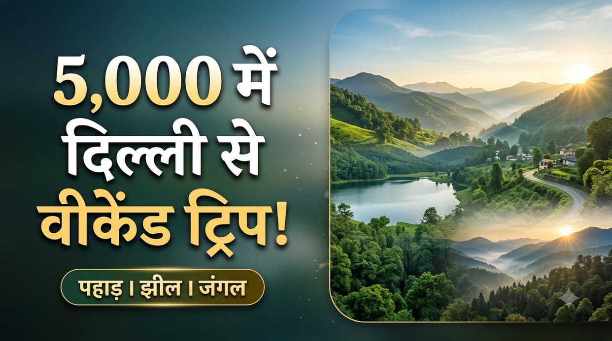 Weekend Trips From Delhi Under Rs 5000: Explore Mountains, Lakes And Forests Disprj
