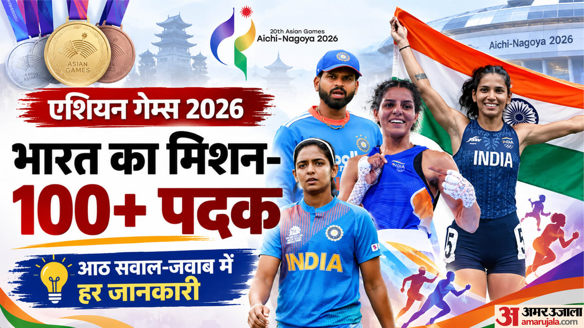 एशियन गेम्स 2026: कब शुरू होंगे भारत के मुकाबले, कौन दिला सकता है स्वर्ण और कहां देखें लाइव? यहां जानें सबकुछ
