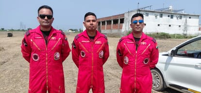 Surya Kiran Pilots on Meerut Air Show: Nine Hawks to Perform at 100 Feet, Tricolor Trails in Sky