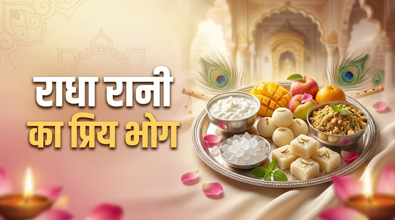 राधा अष्टमी पर राधा रानी का प्रिय भोग घर पर बनाएं