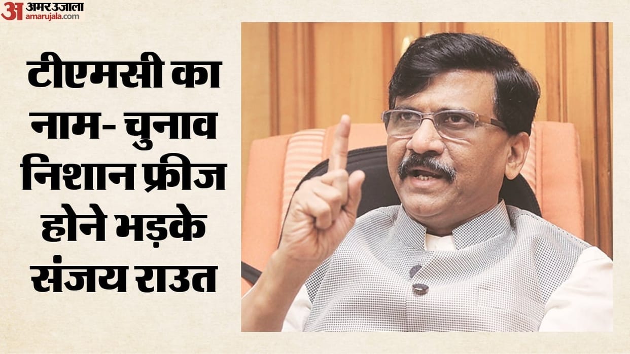 Sanjay Raut Questions EC Over TMC Symbol Freeze Says Democracy in danger