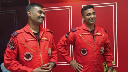 Surya Kiran Pilots on Meerut Air Show: Nine Hawks to Perform at 100 Feet, Tricolor Trails in Sky