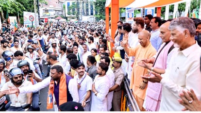 Seva Sankalp Abhiyan 500 youths on 250 bikes will travel through 1,159 villages over 20 days to reach Vadnagar