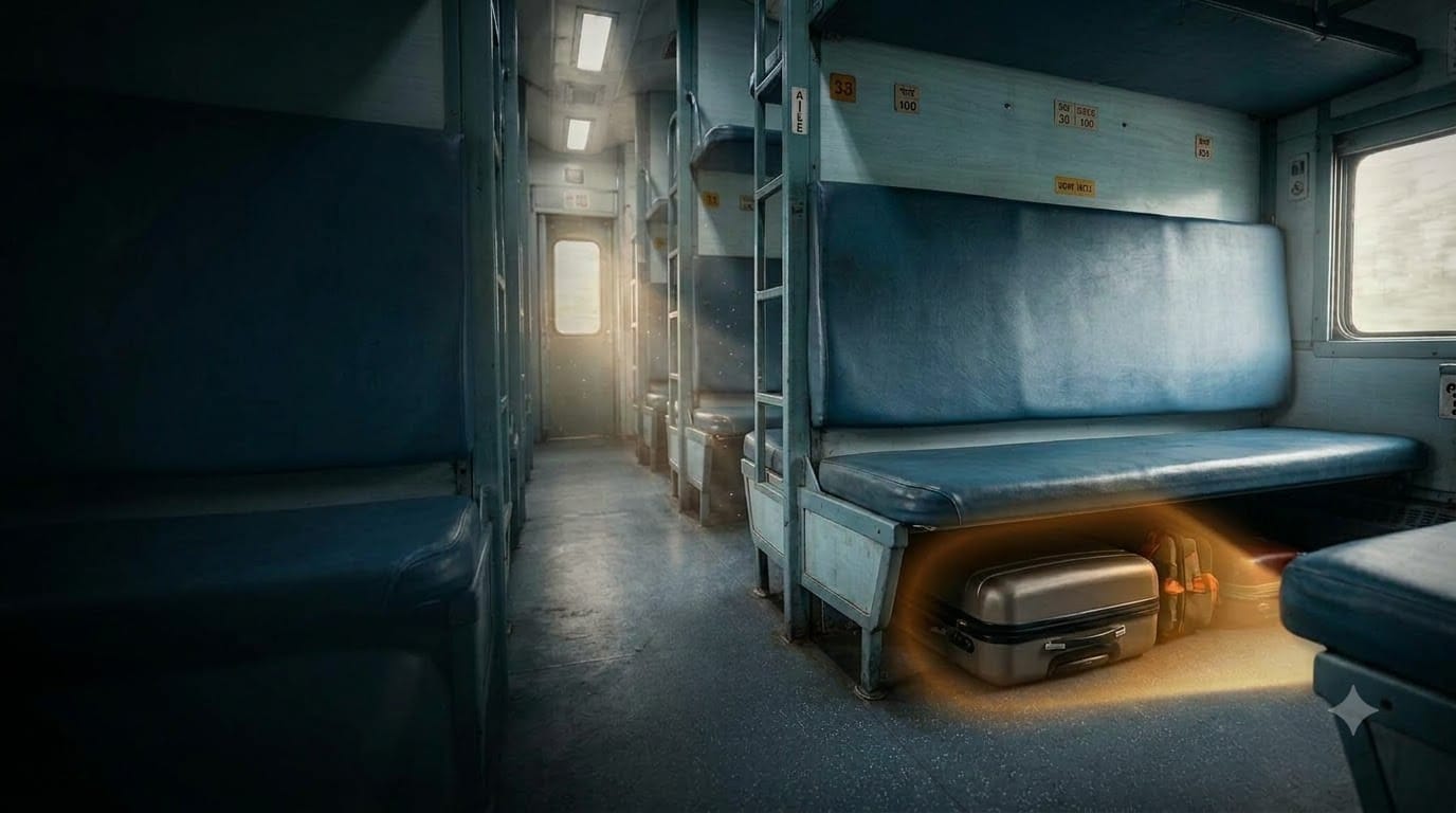 Keeping Luggage Under Your Train Seat? Know Which Items Can Cause Trouble