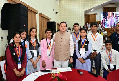Youth Student Dialogue With CM Dhami government was convinced by Gen-z thinking regarding major challenges