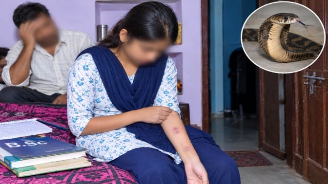 7 बार सांप ने काटा