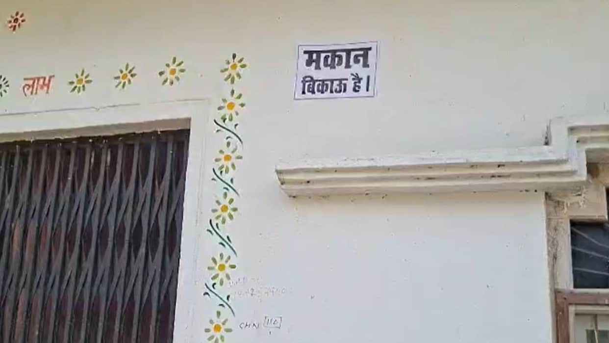 Dire straits force homeowners to sell 25 people House for Sale signs children have stopped attending school