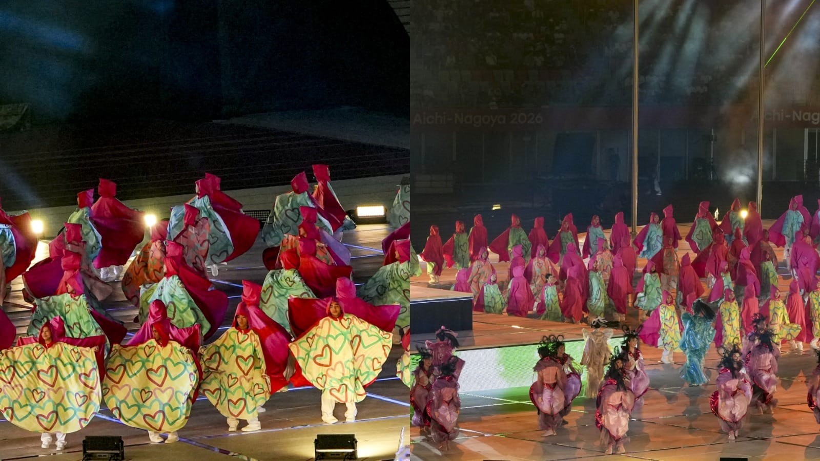 Asian Games open in Nagoya with colourful ceremony vacant stands draw attention check photos and details