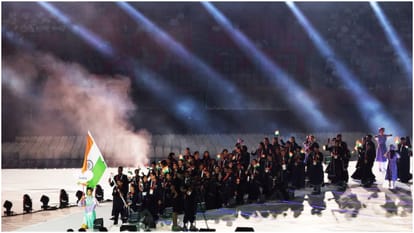 Asian Games 2026 Opening Ceremony: Manu Bhaker, Pawan Sehrawat Lead Indian Contingent With Tricolour