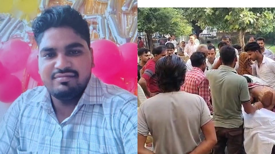 Sambhal: Head-on collision between roadways bus and motorcycle; maternal uncle dies, nephew and son injured