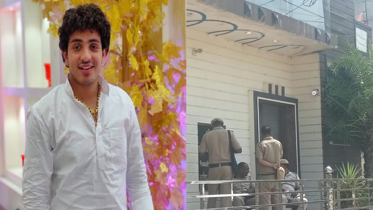 Firing incident involving Diler Kharkiya, Social media post regarding a song dispute goes viral