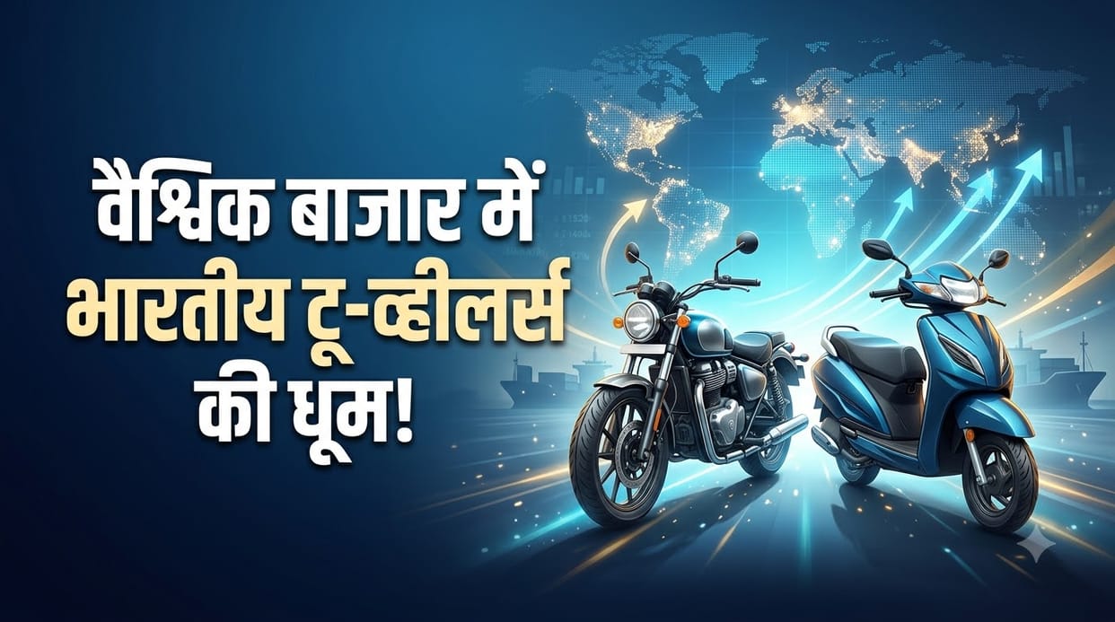 India’s Two-Wheeler Exports Cross 5.6 Lakh Monthly Units Milestone; Latin America Drives Growth