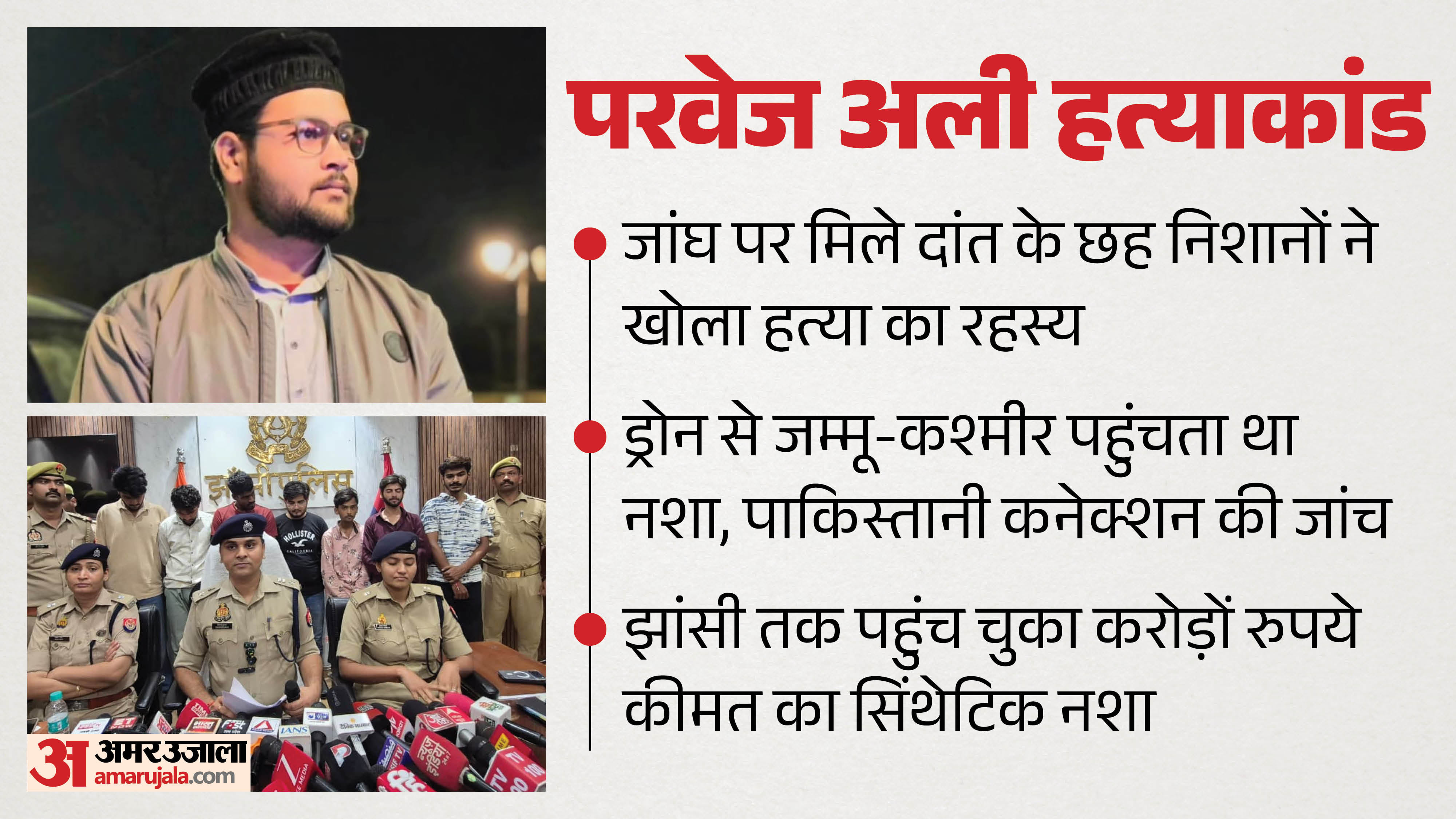 Jhansi Student Parvez murder